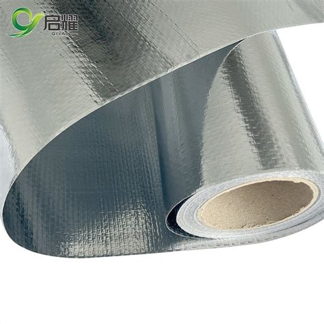 Woven Fabric Laminated Reflective Aluminium Foil 